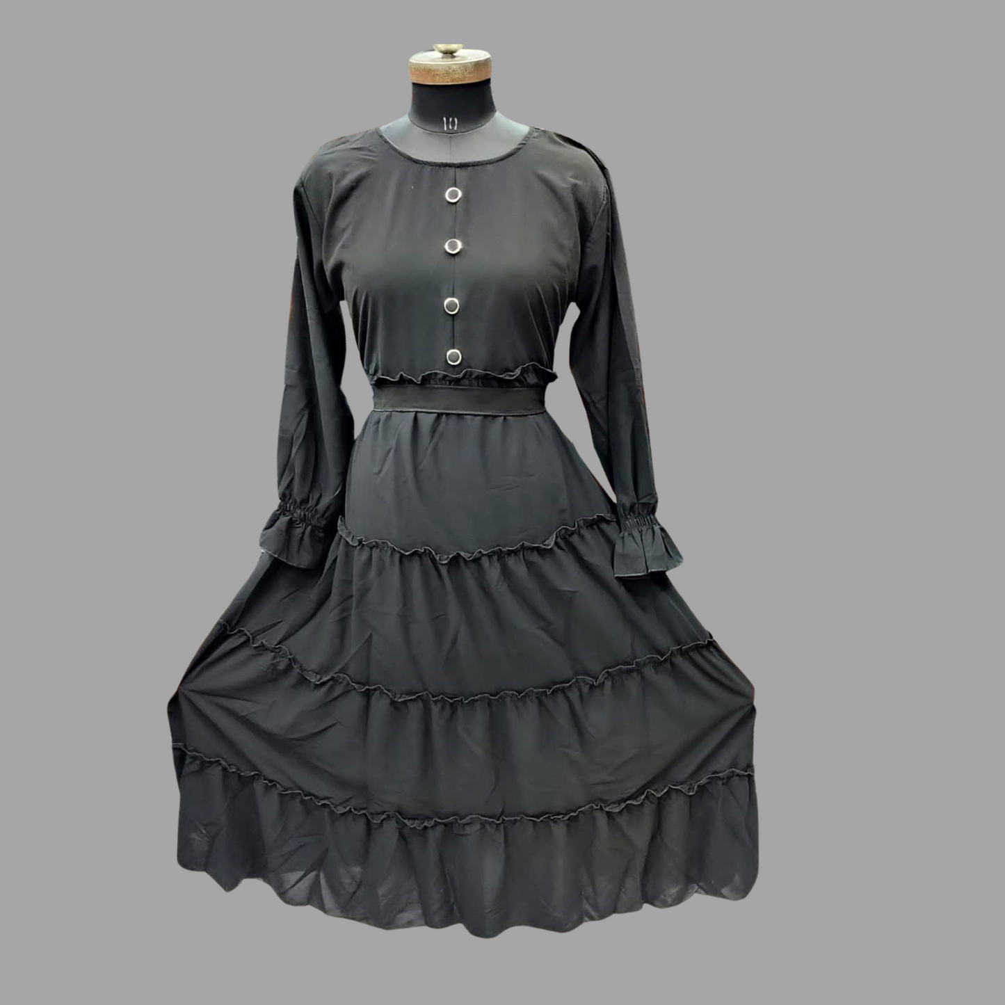 Beautiful Black Abaya – Soft Fabric, Elegant Design